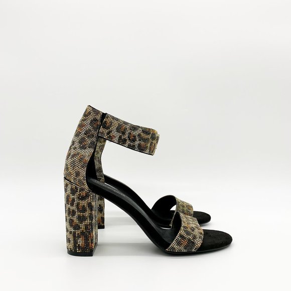 Jeffrey Campbell Shoes - JEFFREY CAMPBELL Lindsay Sandal Leopard Heels